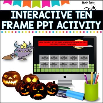 Interactive Ten Frame PowerPoint ideal for digital learning