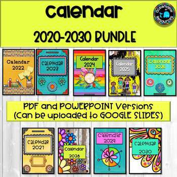 Calendar Bundle 2021-2030