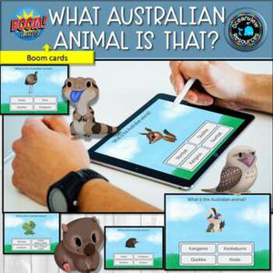 Australian Animal Challenge BOOM CARDS