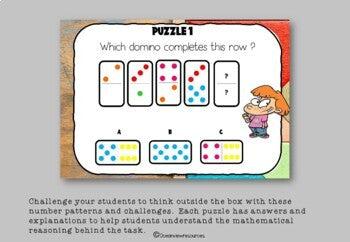 Puzzles and Brain Breaks for Upper Primary- Set 1