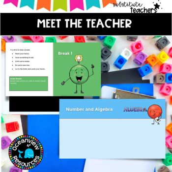 Meet the Substitute/Relief Teacher-Editable Powerpoint presentation