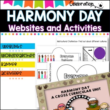 Harmony Day and Harmony Week activities for grades k-6