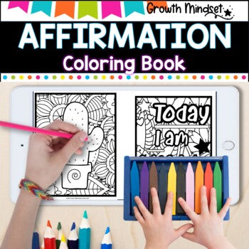 Positive Affirmation Posters | Coloring Fun, Creative Designs