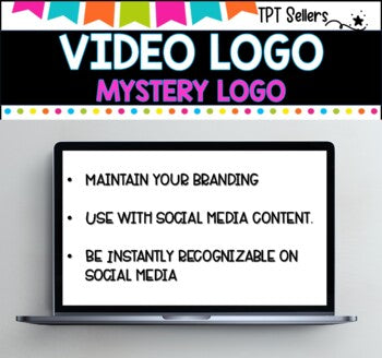 VIDEO LOGO- VERTICAL 9 x 16 for Social Media and Pinterest I Mystery Design