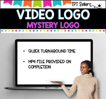 VIDEO LOGO- VERTICAL 9 x 16 for Social Media and Pinterest I Mystery Design