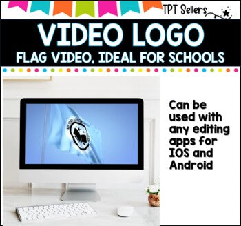 VIDEO LOGO I VIDEO Previews and Social Media I WAVING FLAG INTRO LOGO