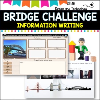 BRIDGE STEM l easy prep activity l report writing ,video stimulus and quiz