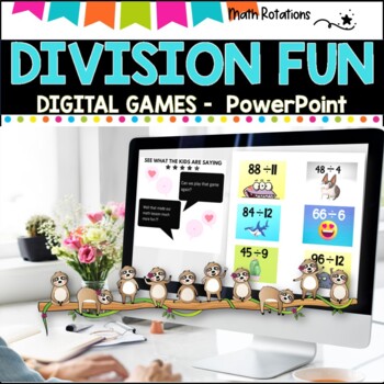 DIVISION GAMES 2 - 12 x tables l PowerPoint Game l BEAT THE TEACHER