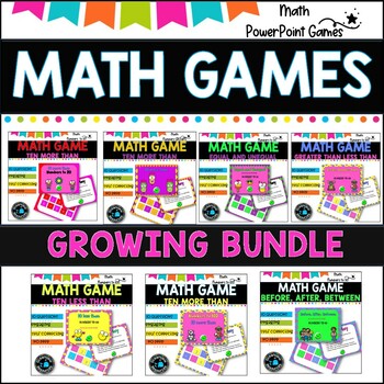 MATH DIGITAL GAMES l NO PREP l 40 Games