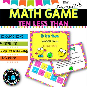 MATH DIGITAL GAMES l NO PREP l 40 Games