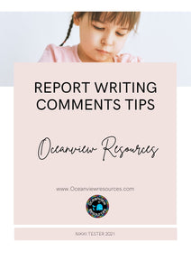 FREE Report Writing Comments.
