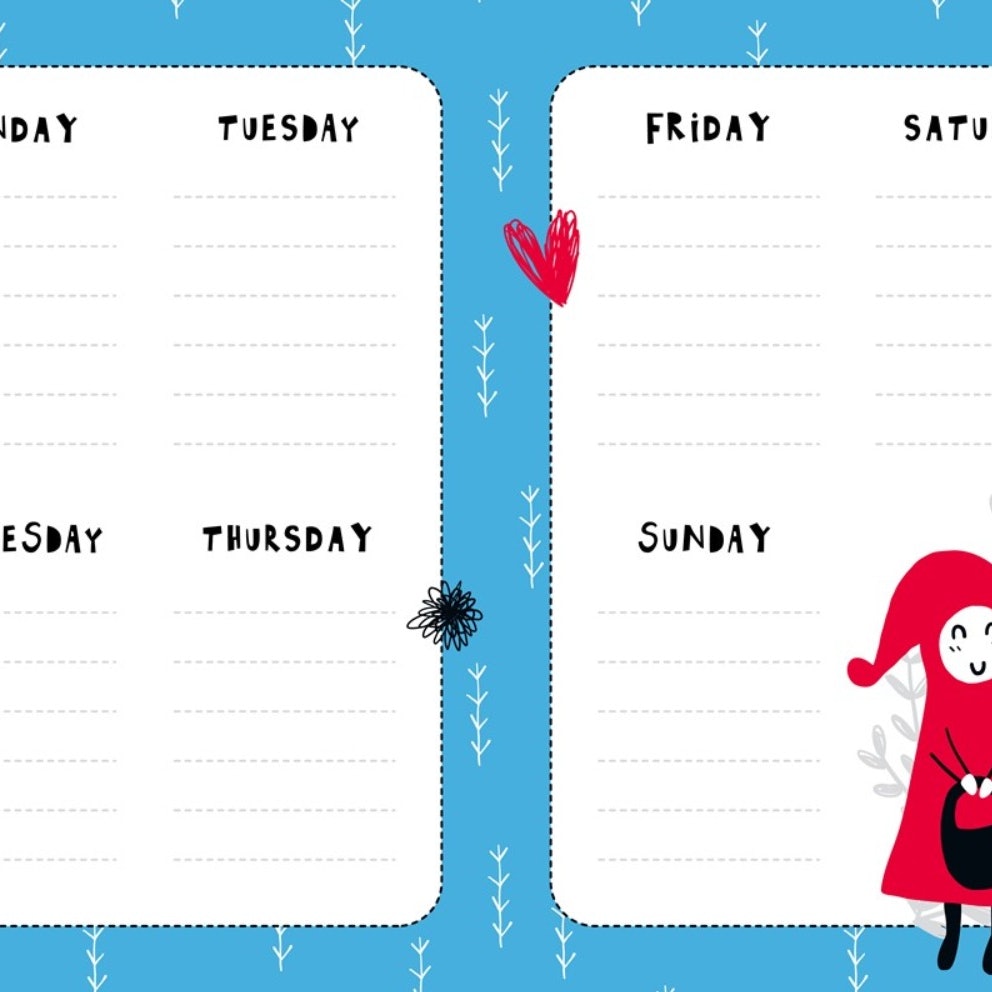 Fun student diary and planner.