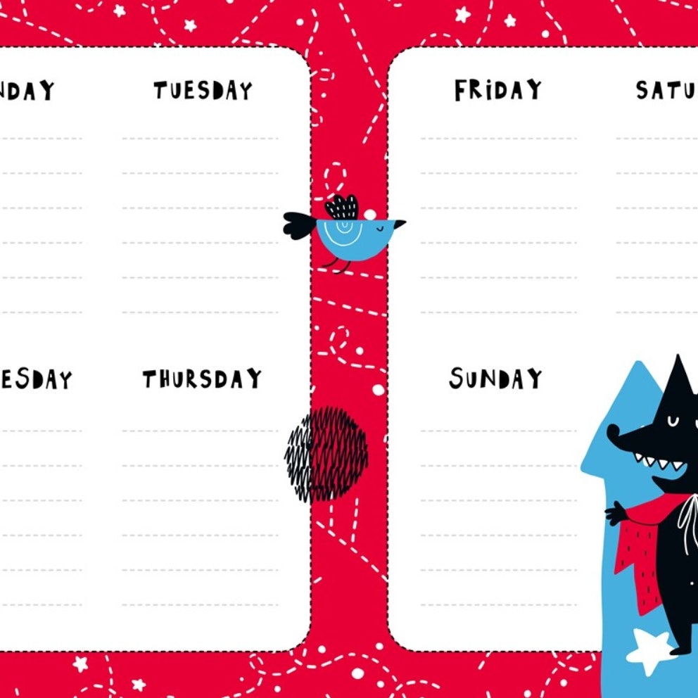 Fun student diary and planner.