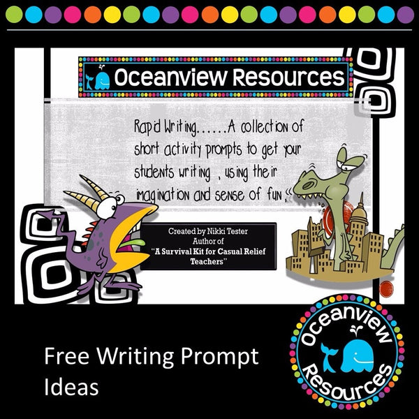 WRITING PROMPT Ideas -FREE