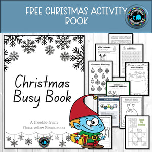 Free Christmas Activity Book