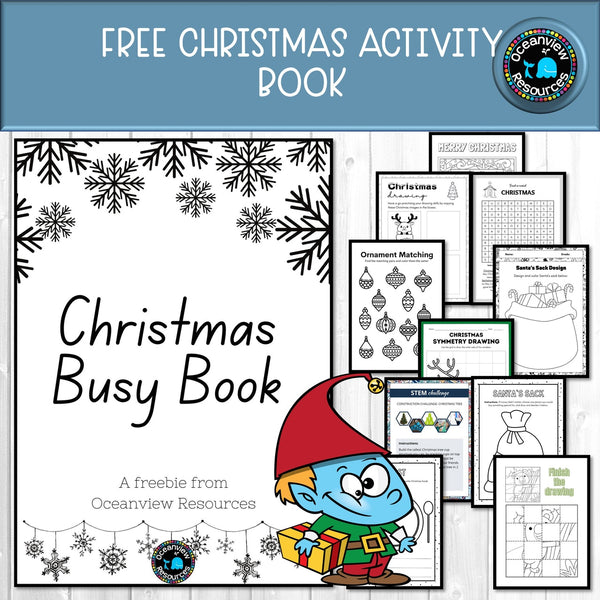 Free Christmas Activity Book