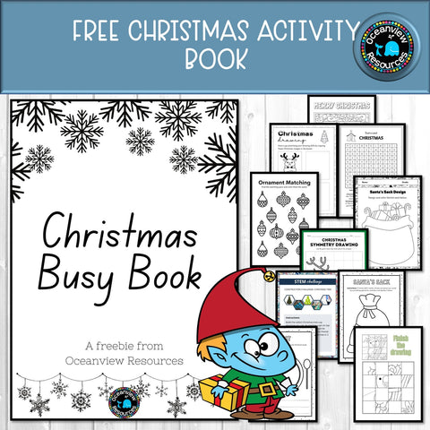 Free Christmas Activity Book