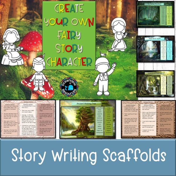 Fractured Fairy Tales- Create your own story - Oceanview Education and Teaching Supplies 