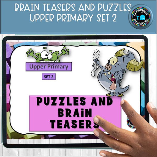 Puzzles and Brain Breaks for Upper Primary- Set 2